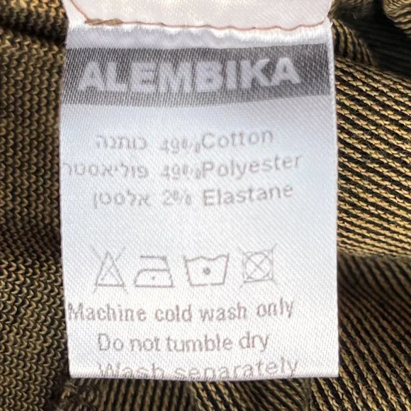 NEW Alembika Essential Cropped Pants Honey Womens 6-8 - Picture 15 of 16